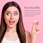 Lip Plumper Nourishing Berry Mask - Tinted Balm - Moisturizer For Very Dry Lips - Mask Overnight & Treatment & Lip Sleeping Mask - Vegan Cruelty-Free Lip Care Products by grace and stella