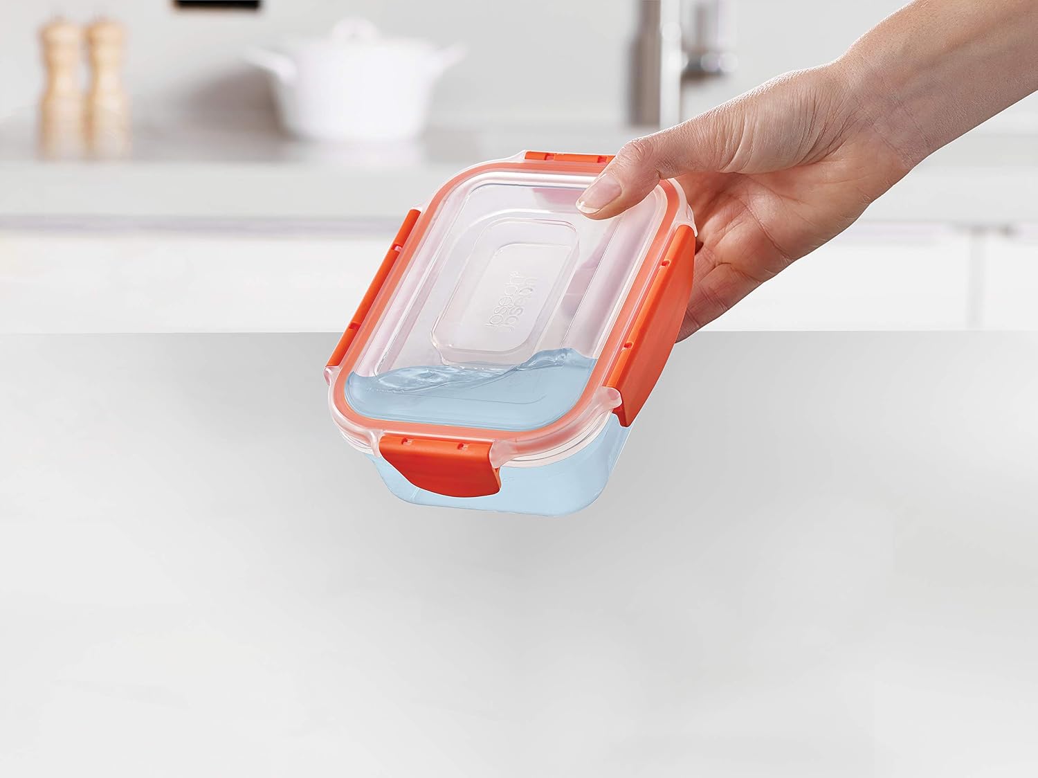 Joseph Joseph Nest Lock Plastic Food Storage Container Set with Lockable Airtight Leakproof Lids, 22-Piece, Multi-Color