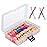 Cuttte 120PCS Disposable Dual Sides Eye Shadow Sponge Applicators with Container, 4 Colors Eyeshadow Brushes Makeup Applicator