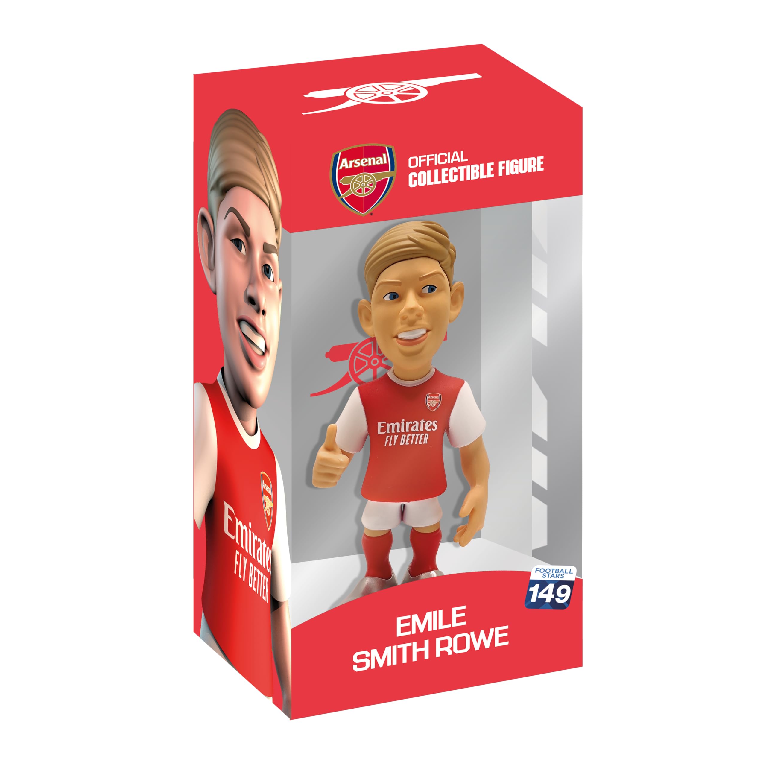 MINIX - Football Stars #150 - Arsenal - Smith Rowe 10 - Collectible Figure 12 cm