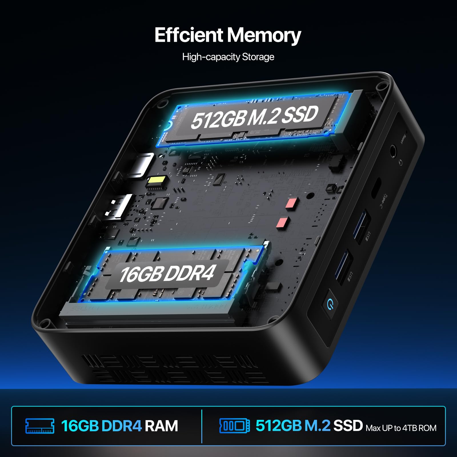 Amazon.com: PELADN Mini PC,Twin Lake N150(Upgraded N100),16GB DDR4