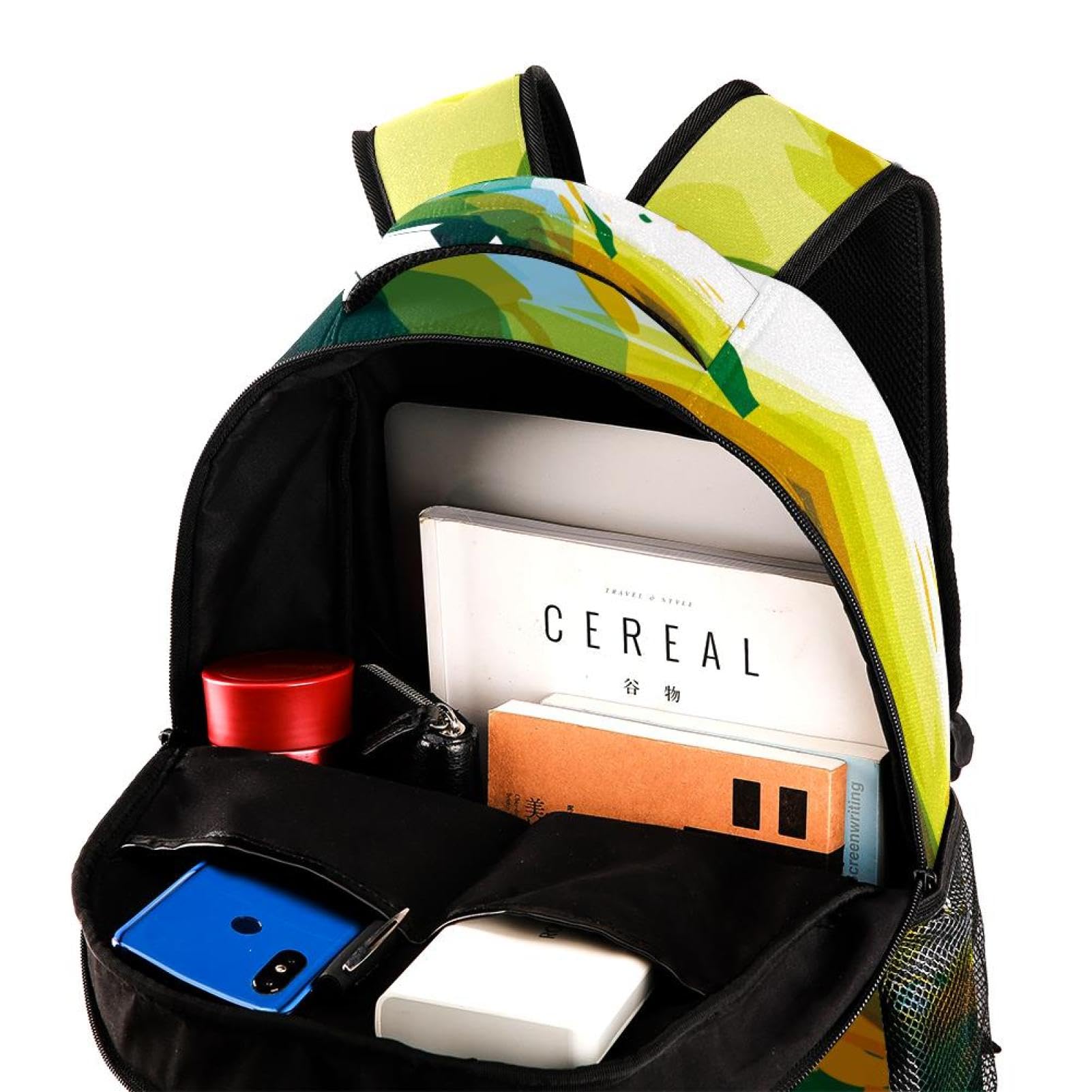 Zaino scolastico per uomini e donne, borsa da viaggio per computer portatile, leggera borsa da viaggio, zaino casual per libri