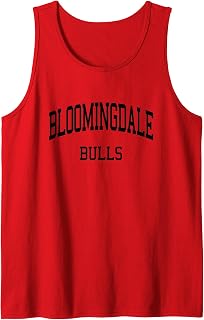 Bloomingdale High School HS Valrico FL Retro Sports Tank Top