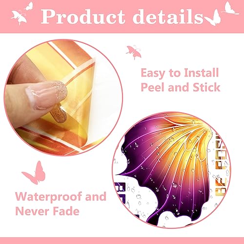 Miniatura 4 de Calcomanías de pared inspiradoras grandes y coloridas, calcomanías de vinilo con frases motivacionales y frases positivas para niños, niñas, aula,