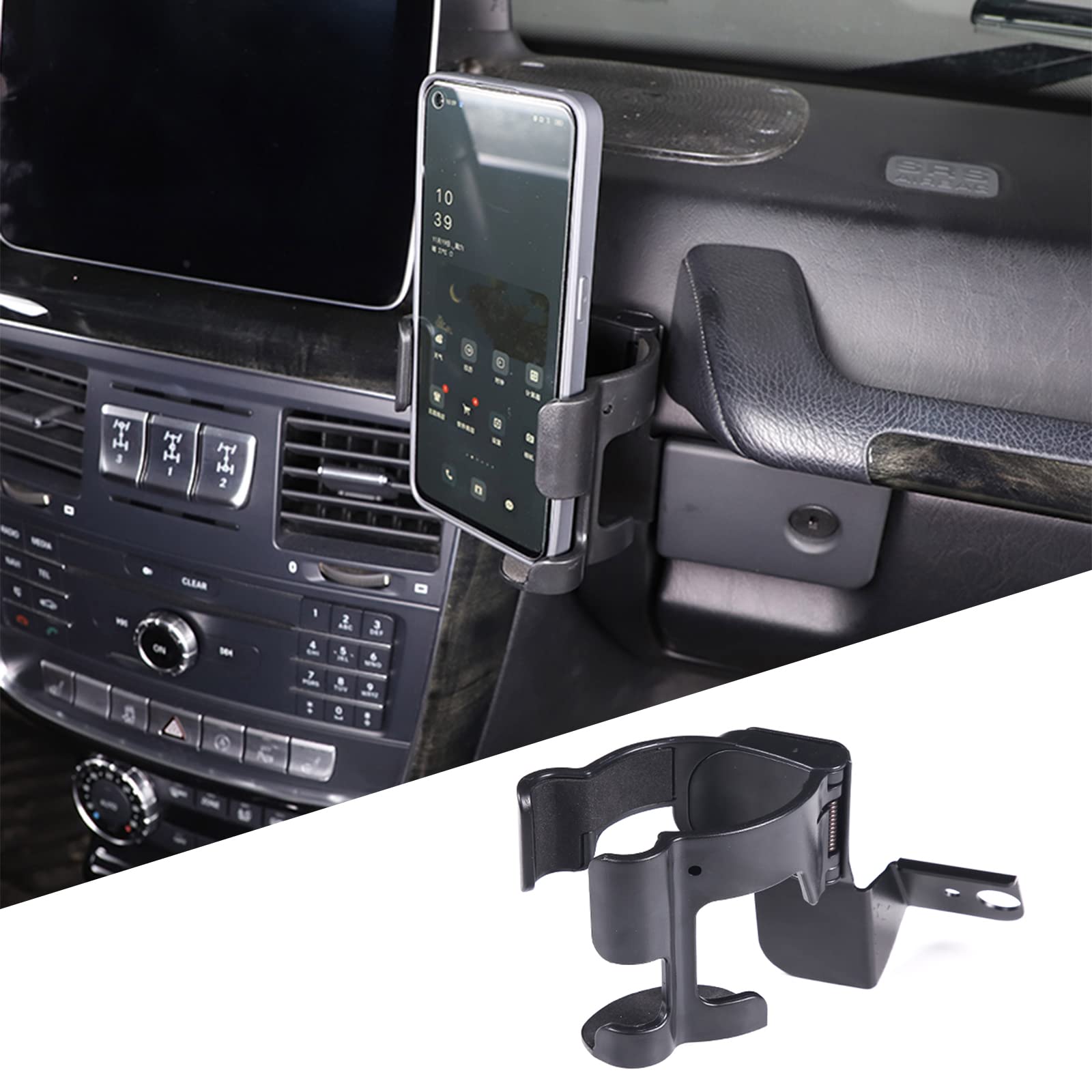 Para Mercedes Benz Clase G W463 2007-2018 Soporte multifuncional para teléfono móvil con control central de coche, accesorios de coche