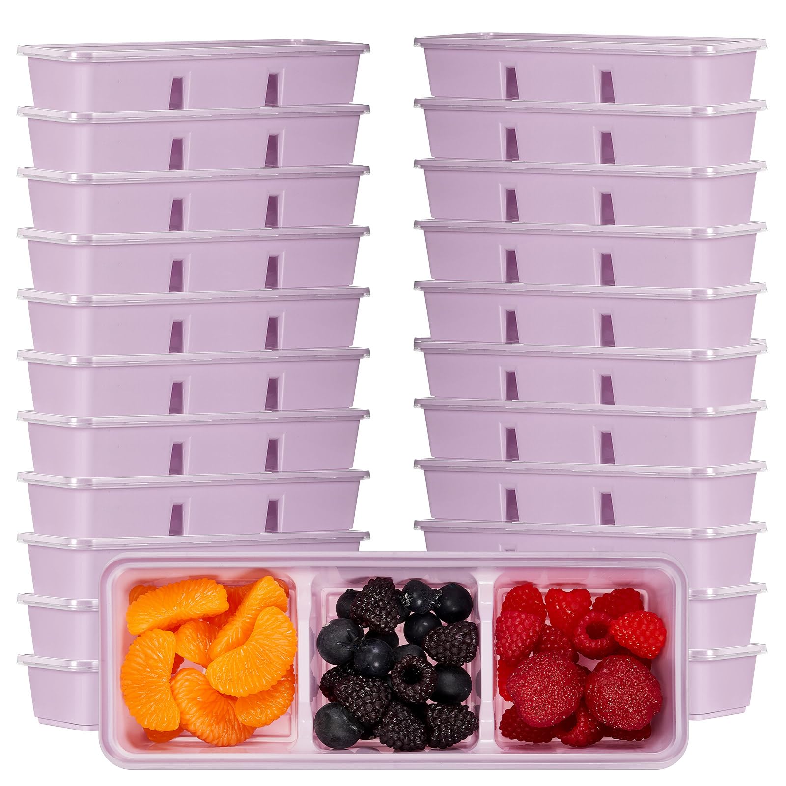Snapklik.com : Hushee 25 Pack 17 Oz Small Meal Prep Containers