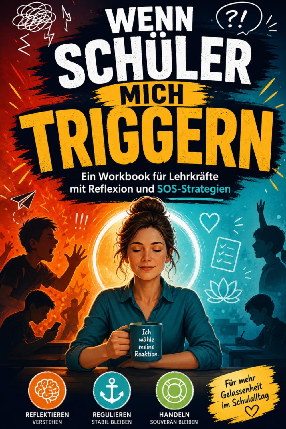 WORKBOOK: Wenn Schüler Mich Triggern: mit Übungen & Reflexionsfragen
