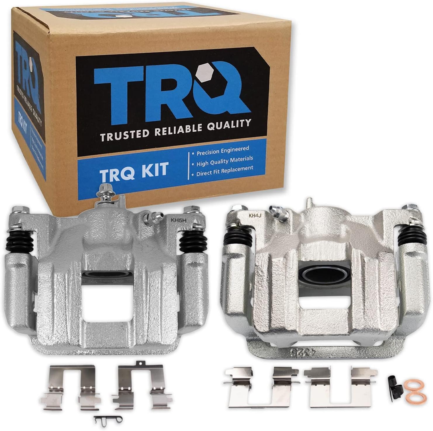 TRQ Rear Brake Caliper Set for Honda Odyssey (2011-2017)
