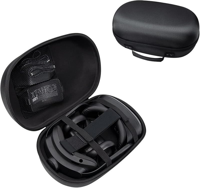 Case for Vive Focus 3, All-in-one Hard Travel Carrying Case Portable Storage Bag for HTC Vive Focus 3 Virtual Reality Headset and Accessories