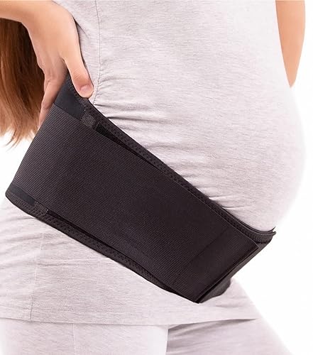 SNUG360 Banda de apoyo para el vientre del embarazo cinturón de apoyo de maternidad ajustable y transpirable ayuda a aliviar el dolor pélvico cadera