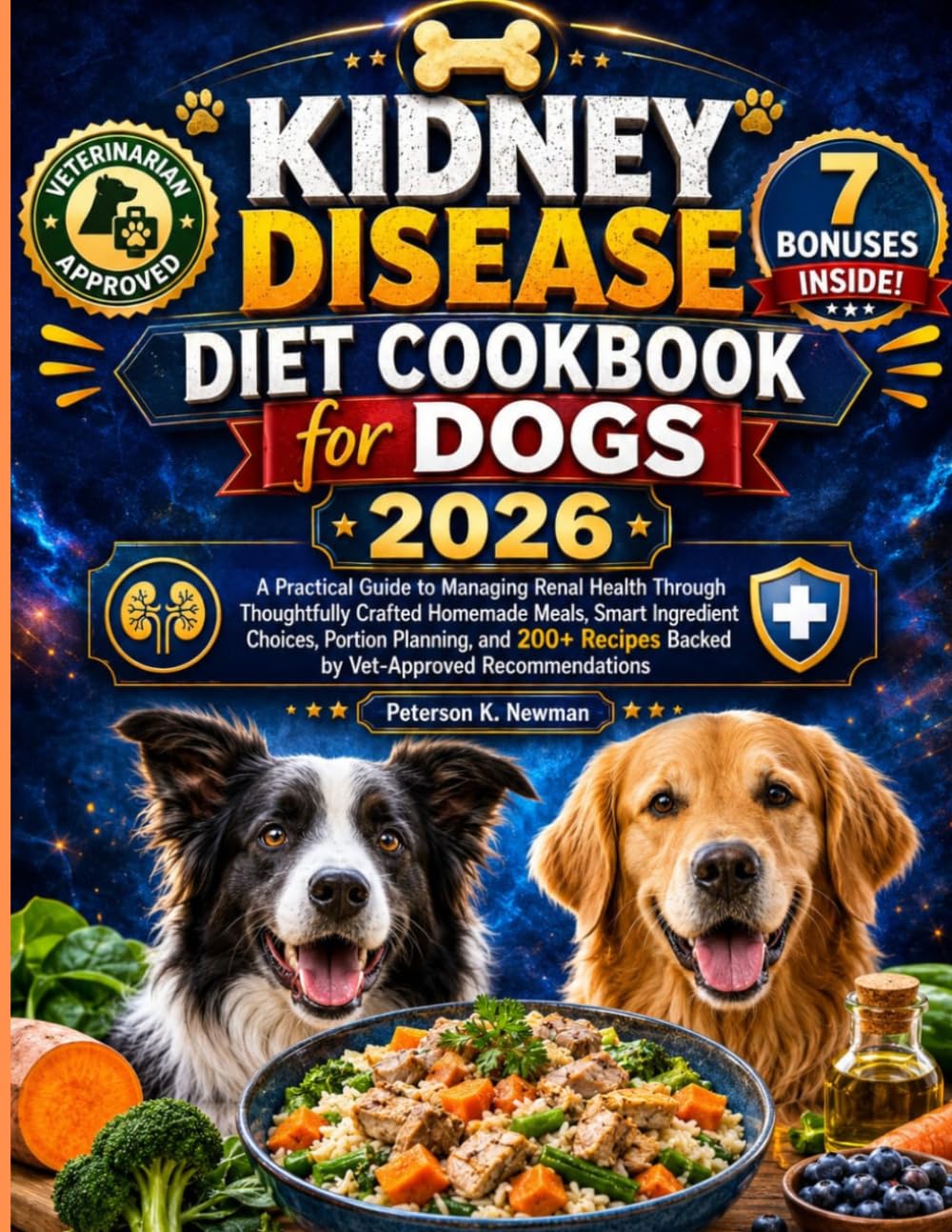 Kidney Disease Diet Cookbook for Dogs 2026: A Practical Guide to Managing Renal Health Through Thoughtfully Crafted Homemade Meals, Smart Ingredient ... Backed by Vet-Approved Recommendations