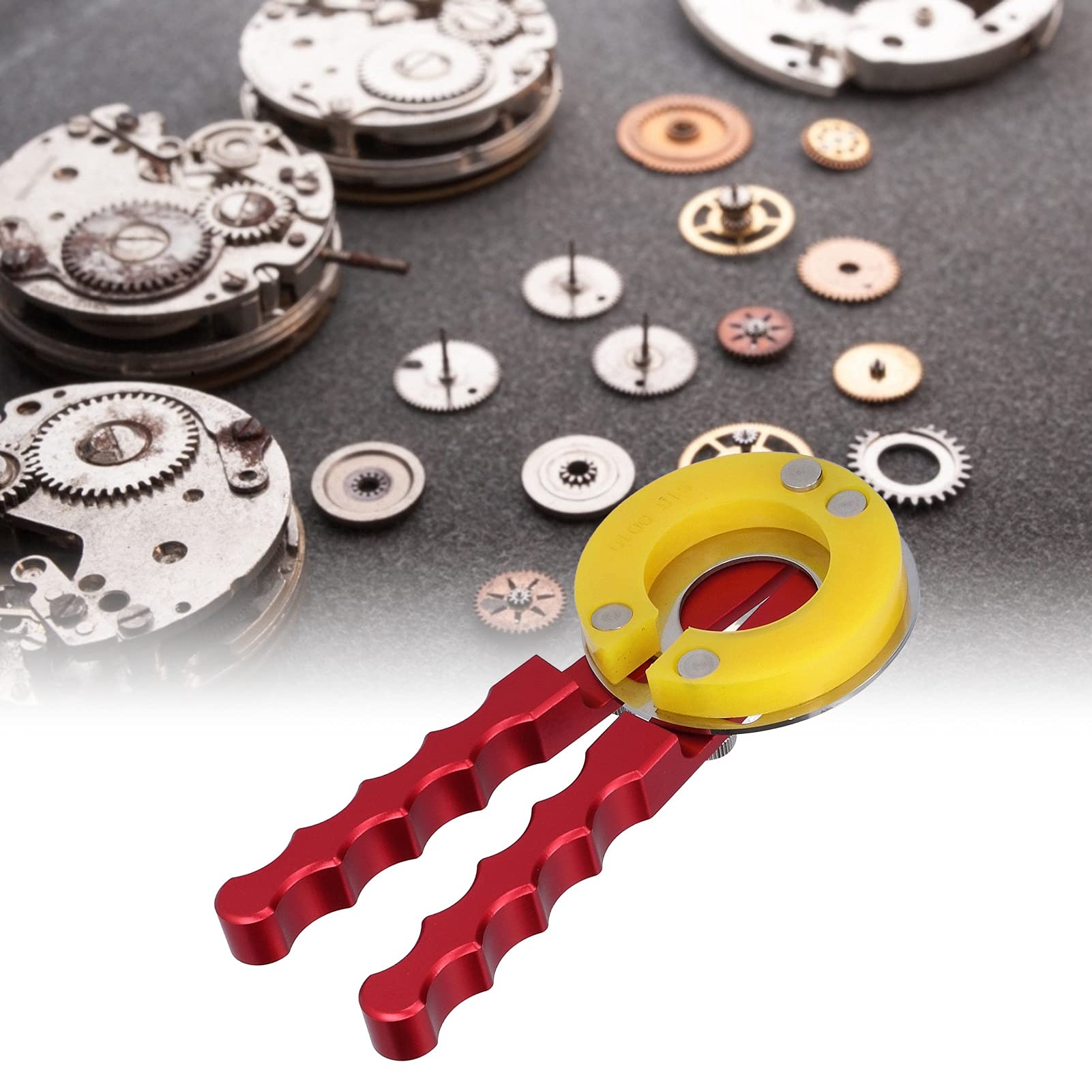 Guarda lunetta apri anello in gomma morbida strumento di rimozione posteriore dell'orologio kit professionale di strumenti di riparazione per orologiai orologio lunetta apri apri pinza kit di strume