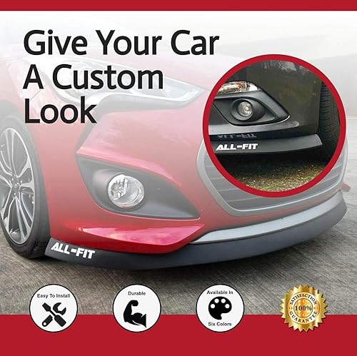 Miniatura 3 de All-Fit Automotive Kit de labios para faldas laterales - Elegante efecto de suelo y flujo de aire mejorado - Accesorios exteriores automotrices