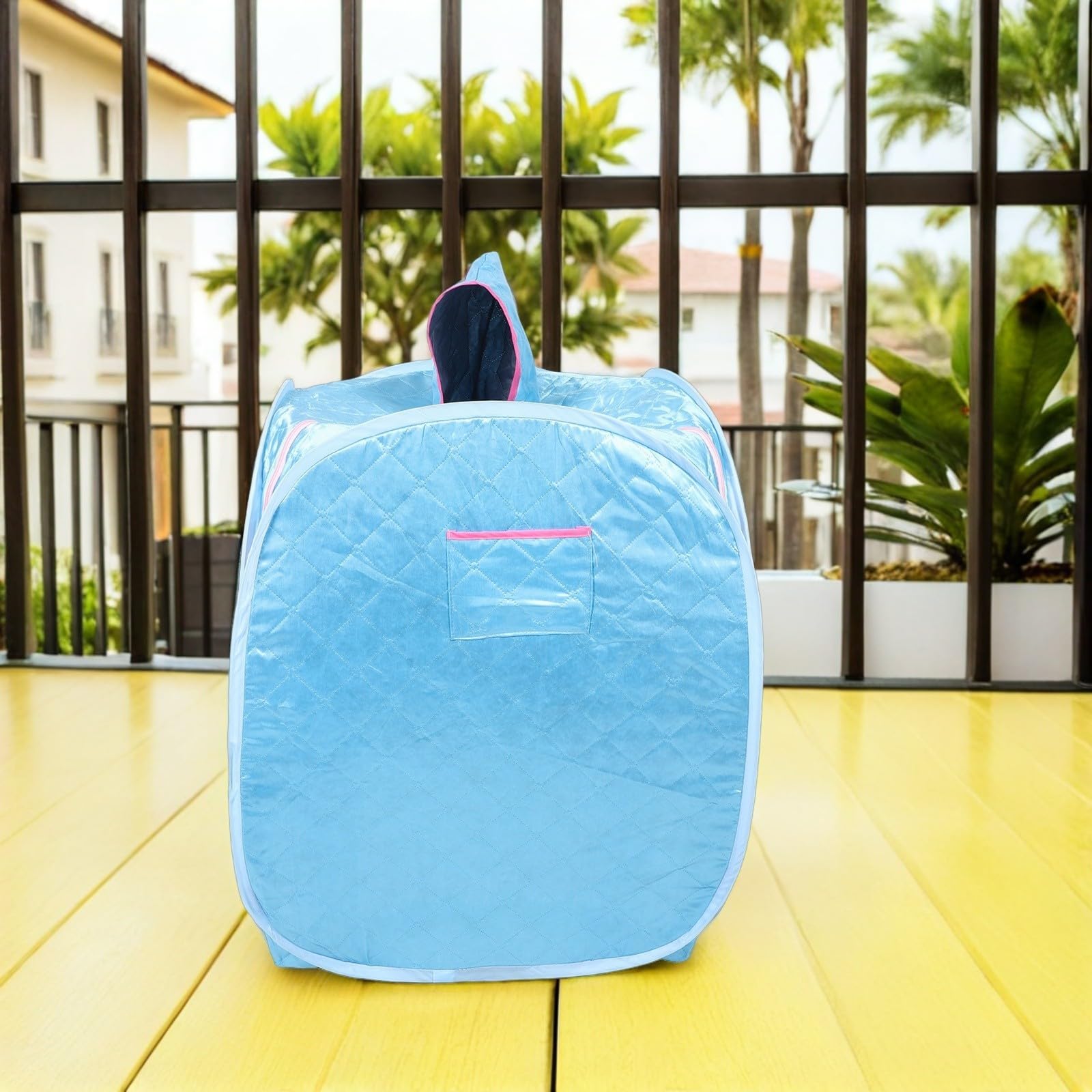 Toddmomy Sauna Tela Pequeños de Diseño Adecuado para Apartamentos Compacto Portátil Vapor Húmedo Plegable y Bienestar Personal