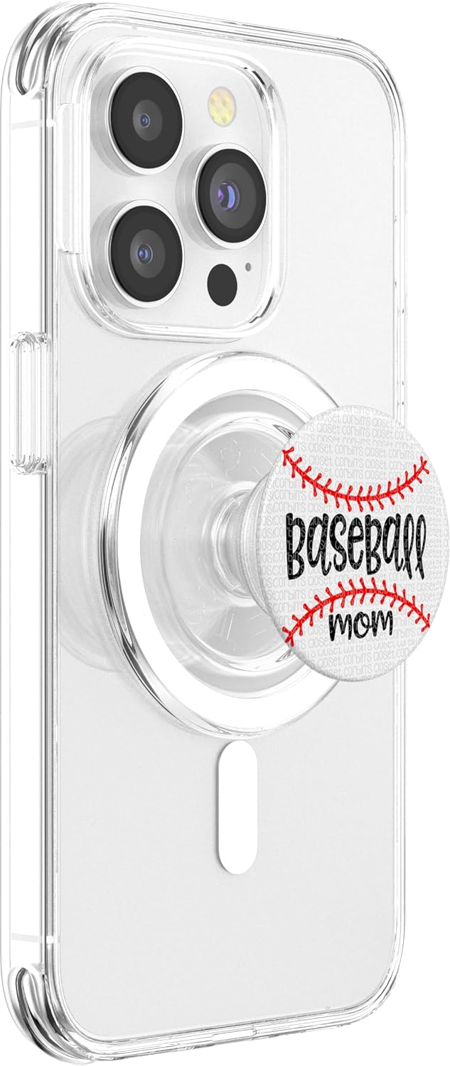 Baseball Mom Pop Sockets Grip Stand PopSockets PopGrip for MagSafe