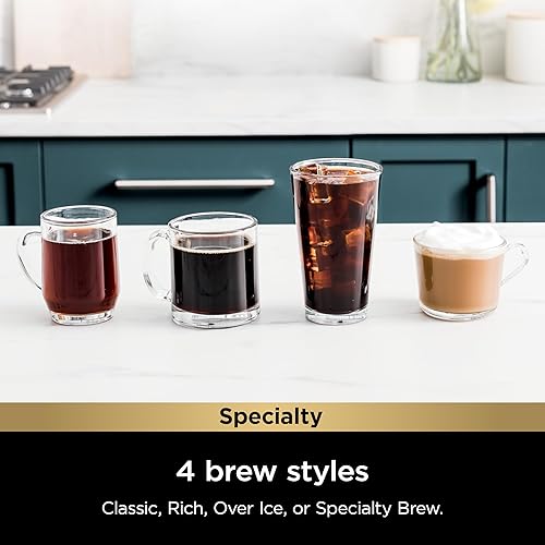 Miniatura 5 de Ninja Pods & Grounds Specialty - Cafetera de una sola porción, compatible con cápsulas K-Cup, espumador de leche integrado, de 6 onzas de taza a 24