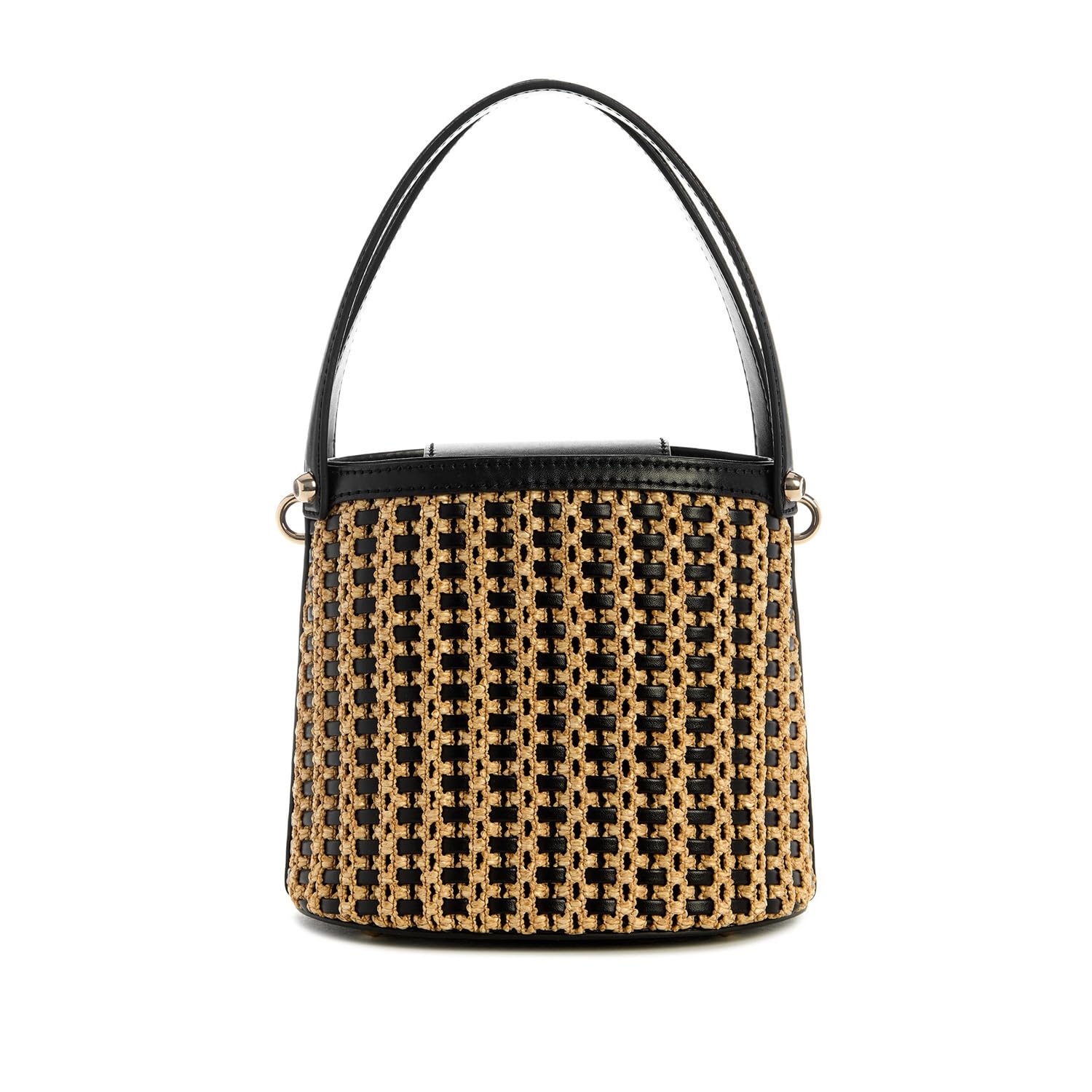 GUESS Borsa Atalia crossbody bucket natural/white BS25GU199 WG964703