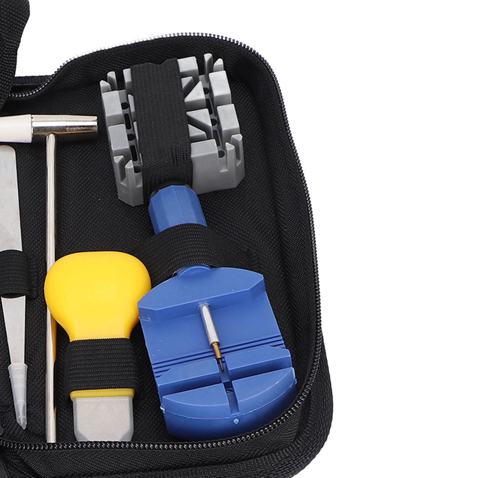 Kit de reparación de Relojes de 14 Piezas para Reparar y reemplazar baterías de Relojes, Kit de Herramientas de reemplazo de baterías de Relojes con Bolsa de Transporte para reloje