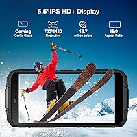Vista 4 de DOOGEE S41T Smartphone resistente desbloqueado 2024, batería Android 14,6300mAh, 8GB+64GB, teléfono resistente 4G Dual Sim, cámara de 13 MP