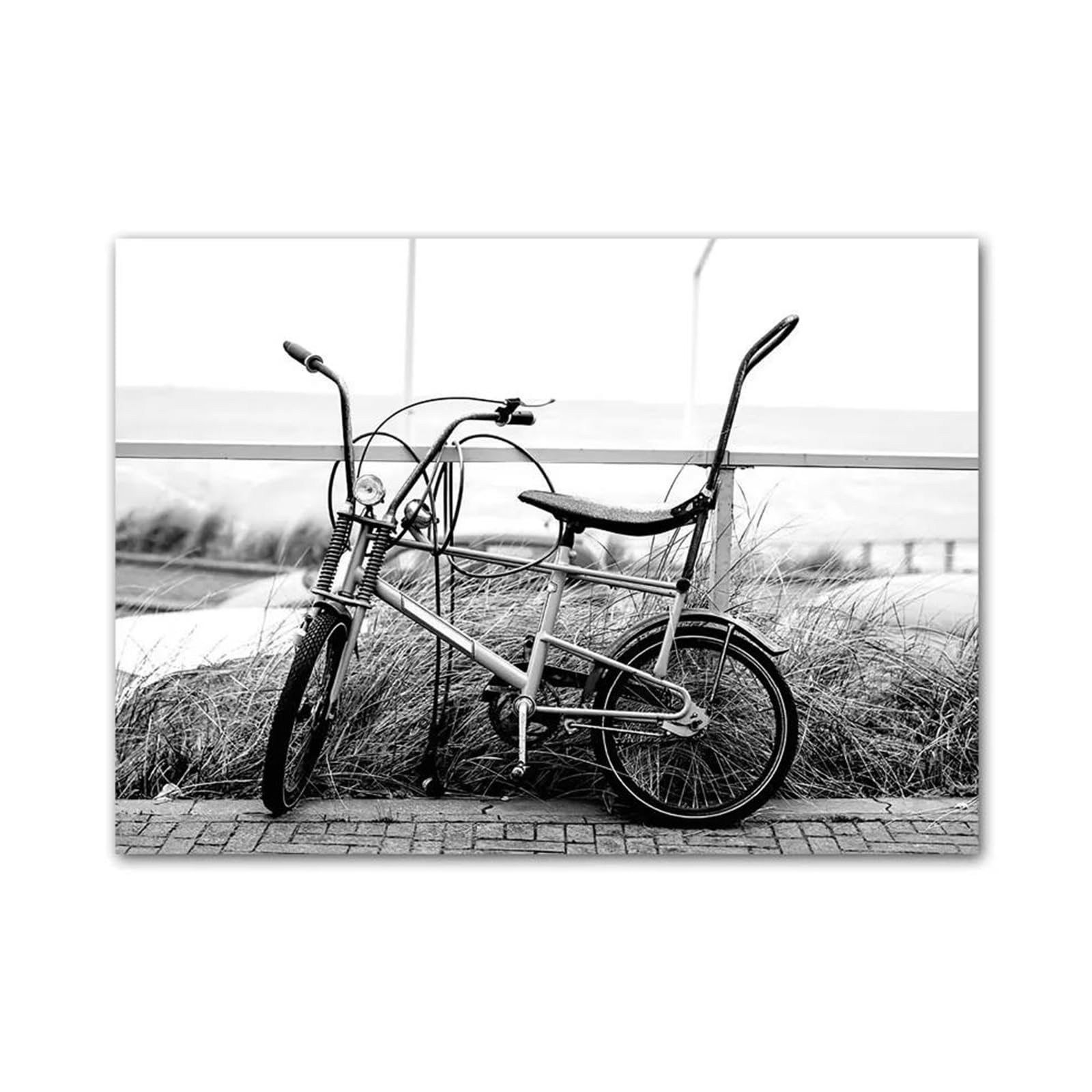Impression sur toile XENITE paysage monochrome d'une qualité artistique supérieure