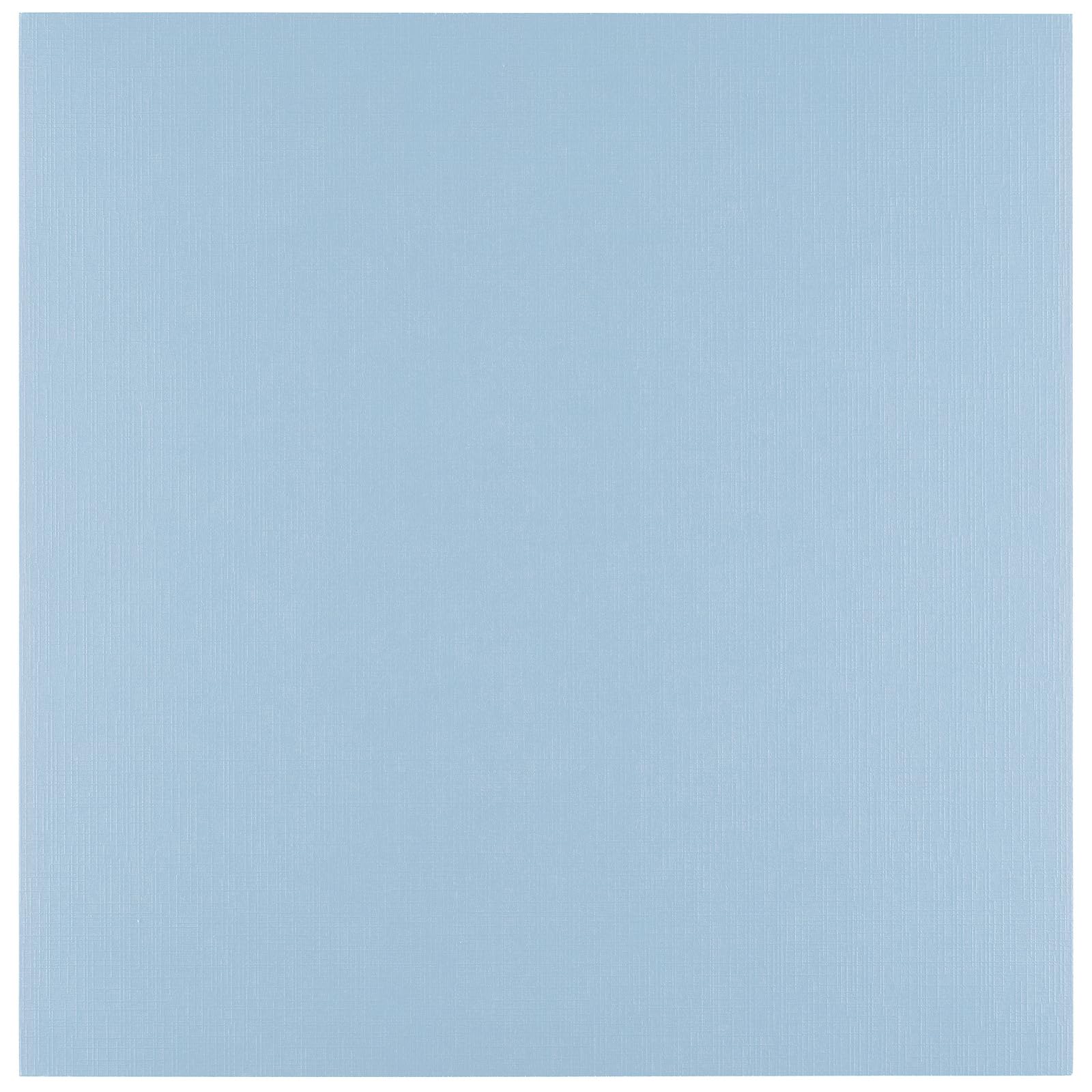 Vaessen Creative Linen Cardstock 12 x 12-25 pcs - Water (Blue) - 250 GSM Coloured Paper - Card Making Supplies for Scrapbooking and Crafting