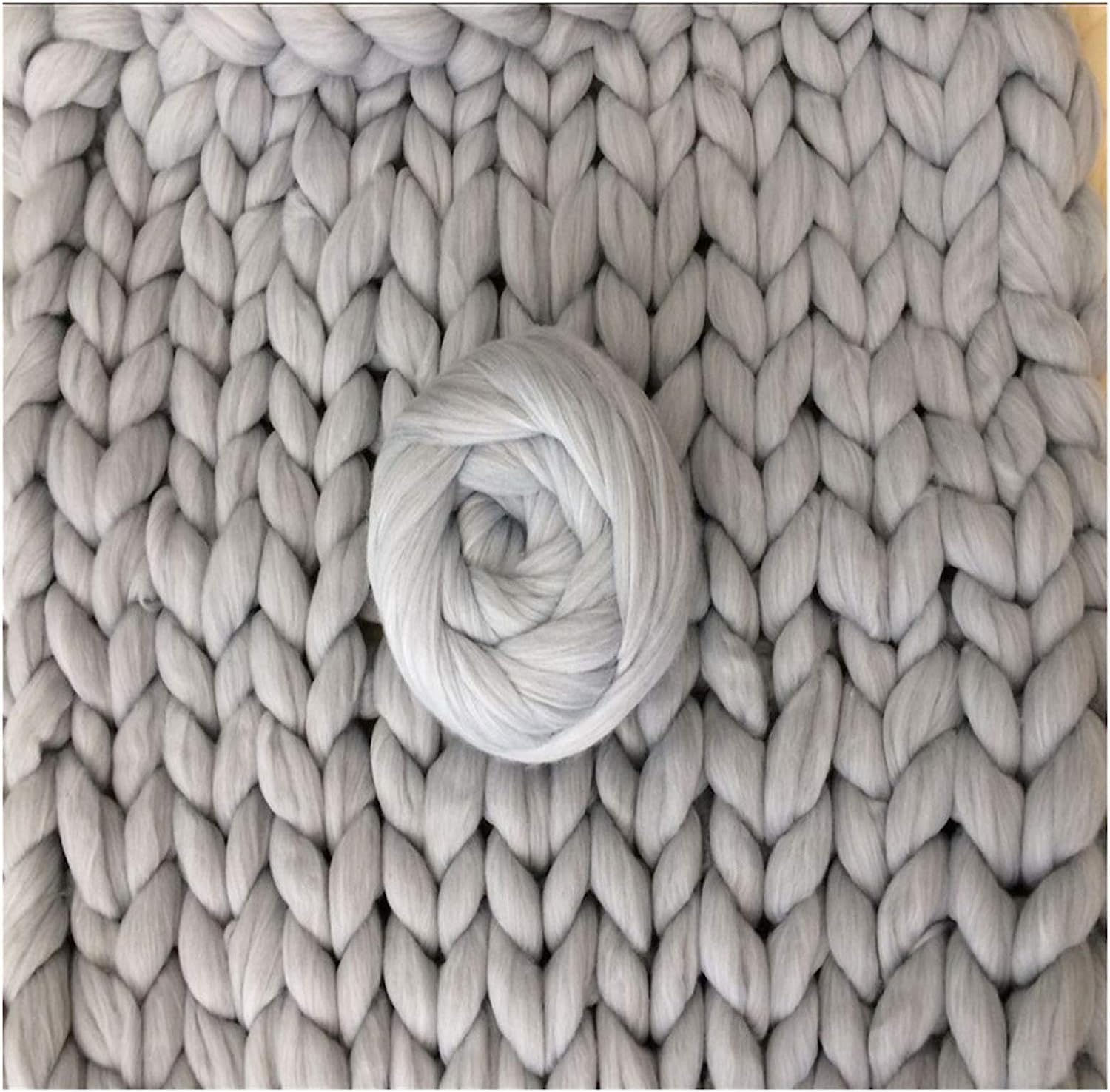 Hilo Grueso, Hilo De Lana De Tejer, Hilo Gigante 1000g 2.2Lb/Bola Hilo Súper Grueso Hilo De Roving Bulky Hilo De Manta De Tejer A Mano/Brazo Hilo De Manta De La Pared Del Hogar Fieltro De Hilo Decorat