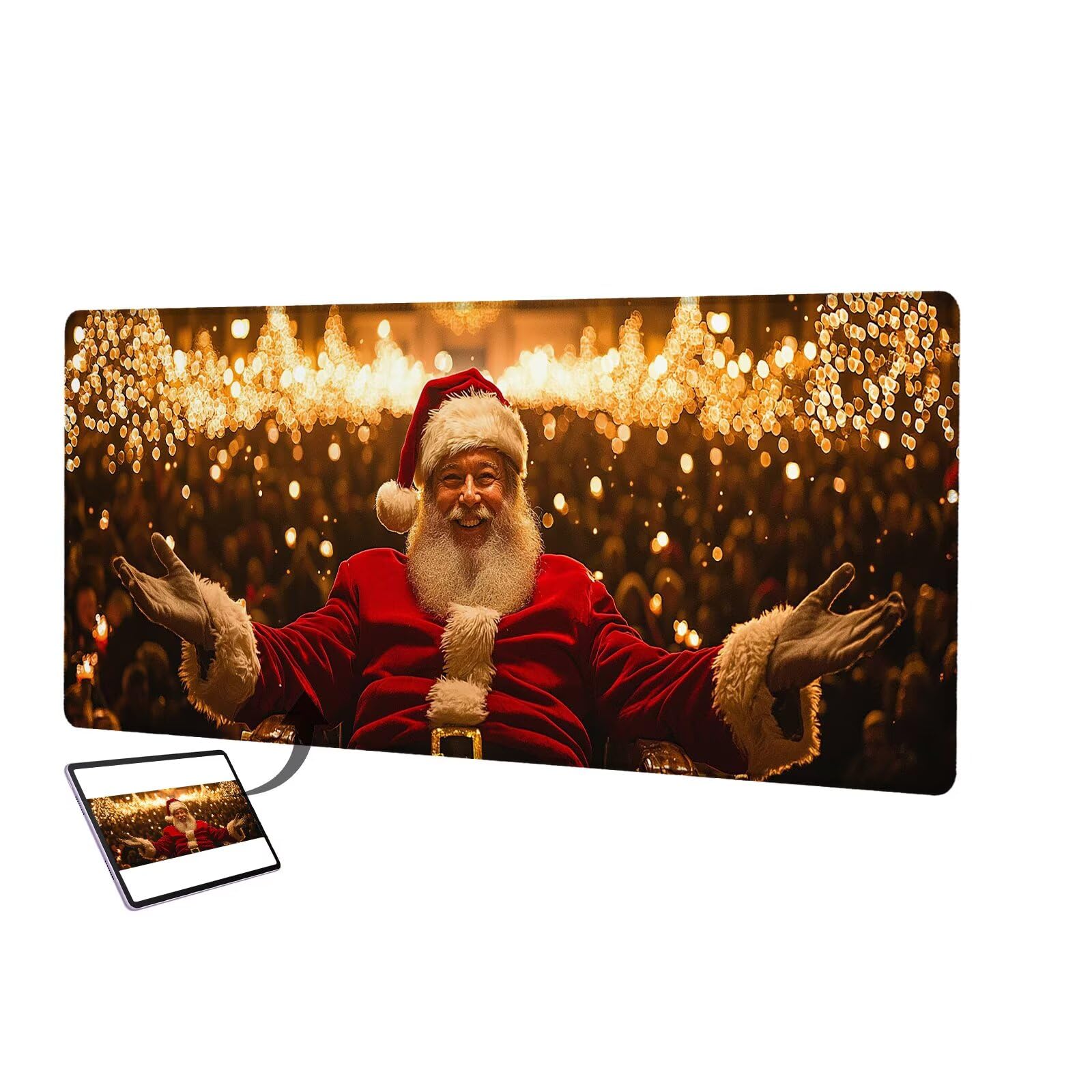 Niestandardowa podkładka pod mysz ze zdjęciem, 1200 x 600 mm wodoodporna niestandardowa podkładka pod mysz do gier, pod biurko z antypoślizgową podstawą, dodaj zdjęcia, pomysł na prezent dla graczy,
