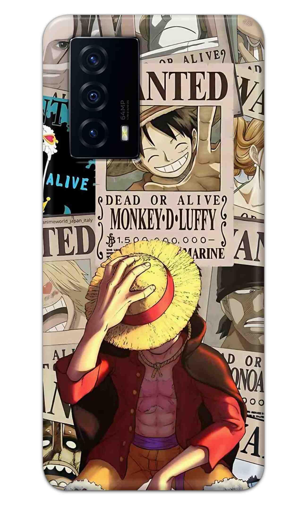 NDCOM iQOO Z5 Back Cover, iQOO Z5 5G Back Cover, iQOO Z5 Cover for Comprehensive Protection and Style Anime One Piece Wanted Luffy Printed Hard Case (B0CM43QWGT) Amazon Price History, Amazon Price Tracker