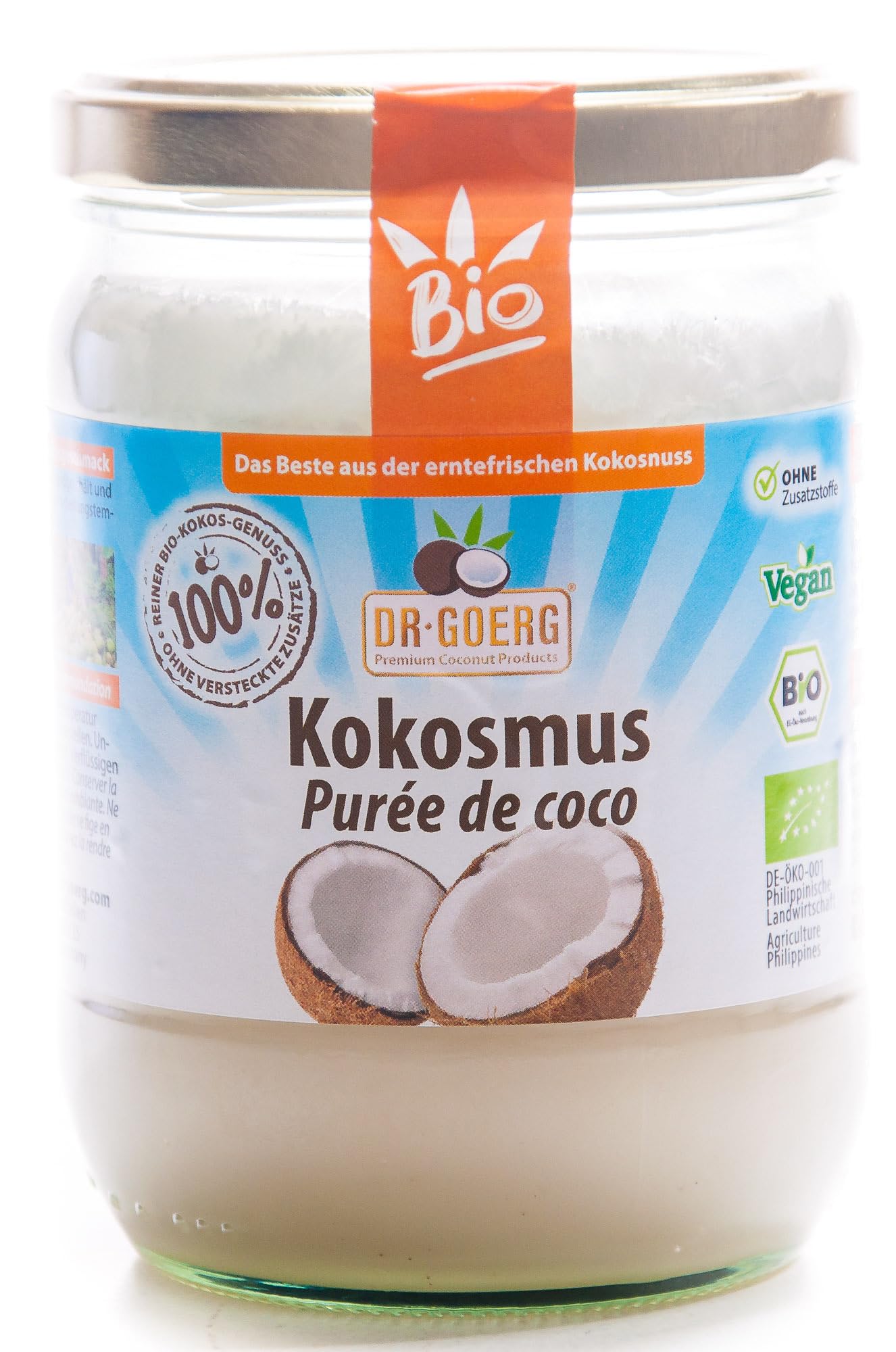 Dr. Goerg Bio-kokosmus purée de coco bio 500g