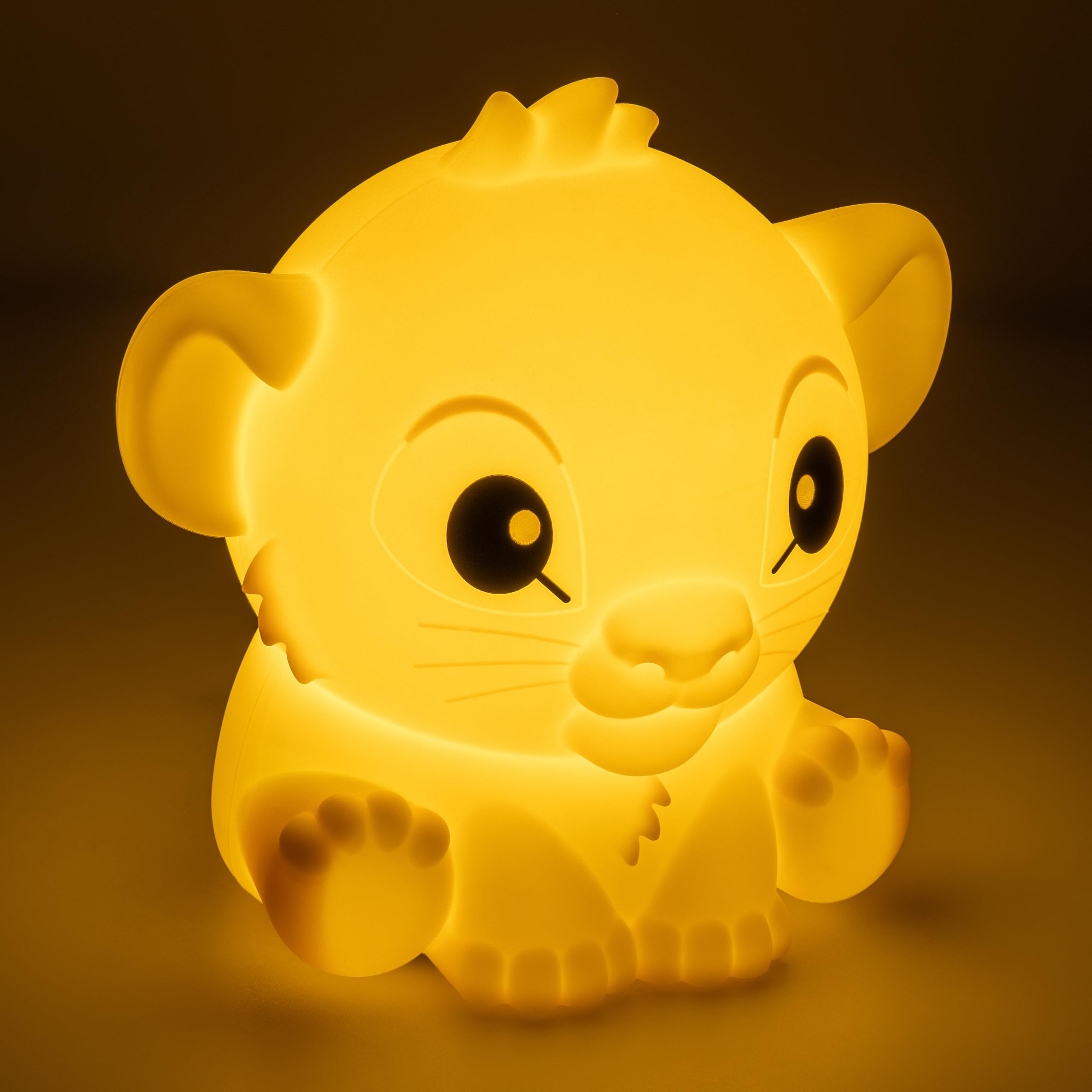 Paladone The Lion King Simba SquishyGlo Silicone Light, Officially Licensed Disney Lamp for Kids & Teens - Image 2