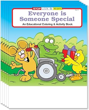 ZOCO Everyone is Special Coloring Books 25 Bulk Pack, Without Crayons Kindness, Diversity, Games, Puzzles & Activities for Kids