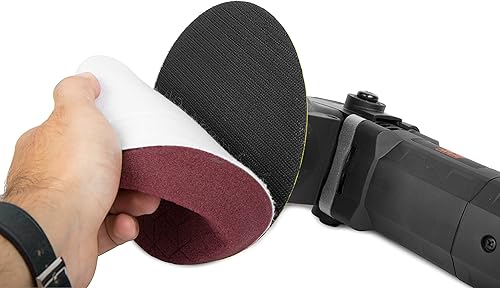 Miniatura 6 de WEN Pulidora de doble acción, grado profesional de 6 pulgadas, 5.5 amperios con tiro de 0.354 in (AA6095)