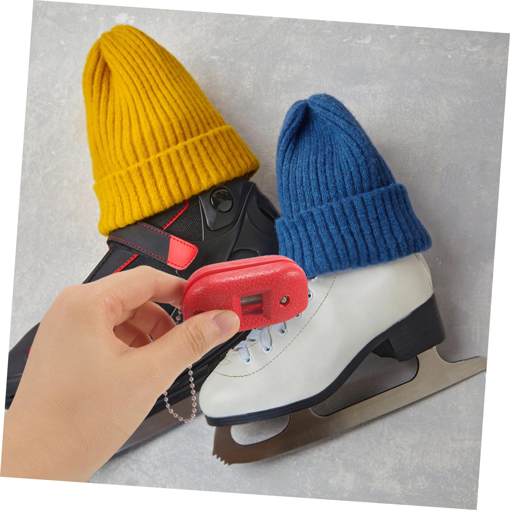 TOYANDONA Affûteur de Lames de Portable Outil pour Aiguiser Lames de Hockey de Patinage Artistique Accessoire pour Patineurs