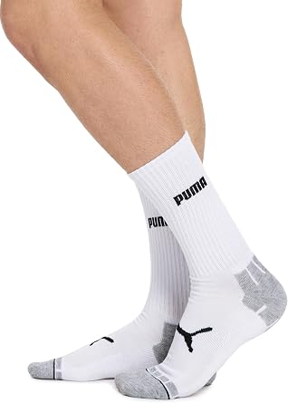 Puma Men's Lifestyle Crew Sports Socks (Pair of 6)