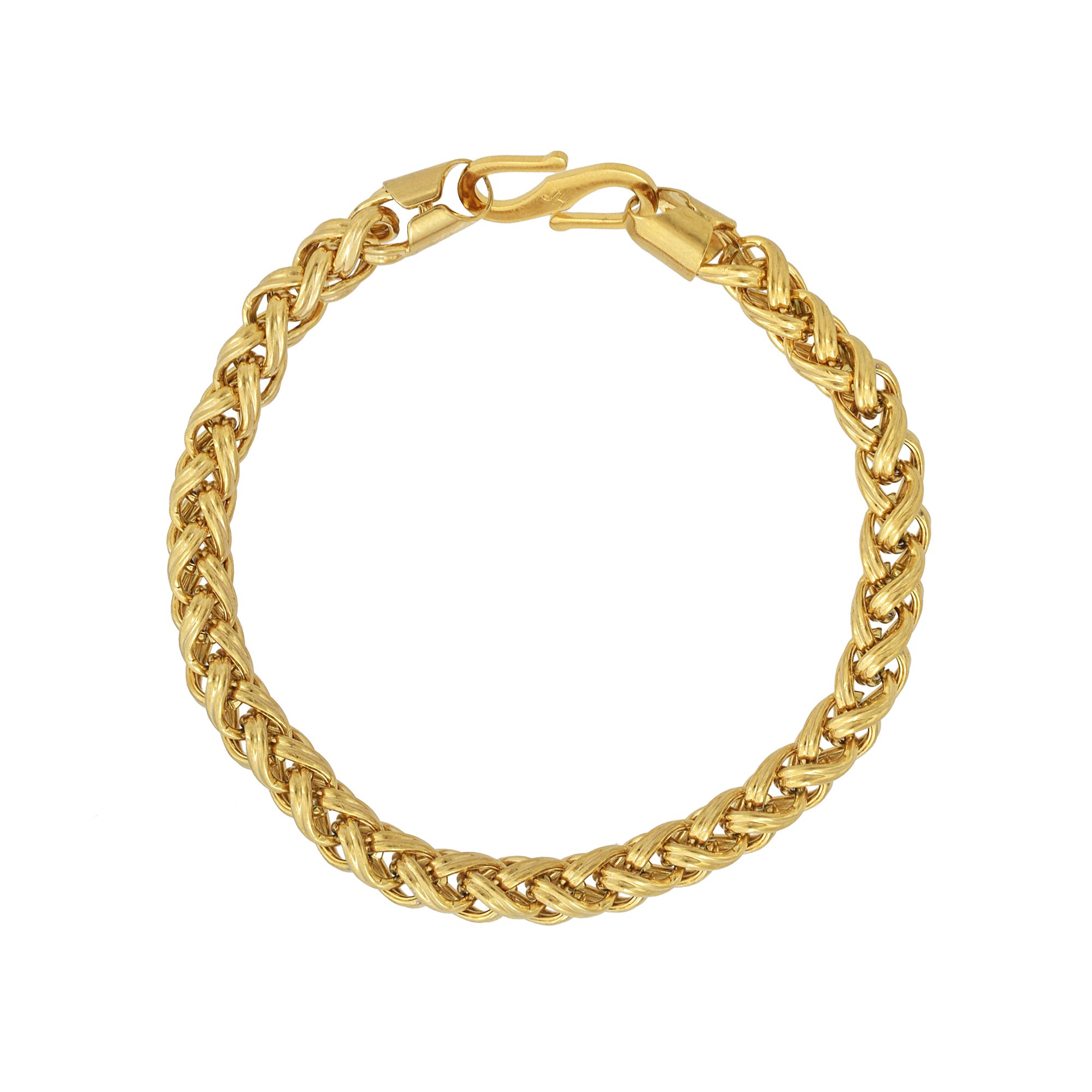 Superstore18 Brass Micron Gold Broad long thick Bracelet Fashion Jewellery for Men Women 24 gms (SST1386BLSV) (B0D3X3NHDF) Amazon Price History, Amazon Price Tracker