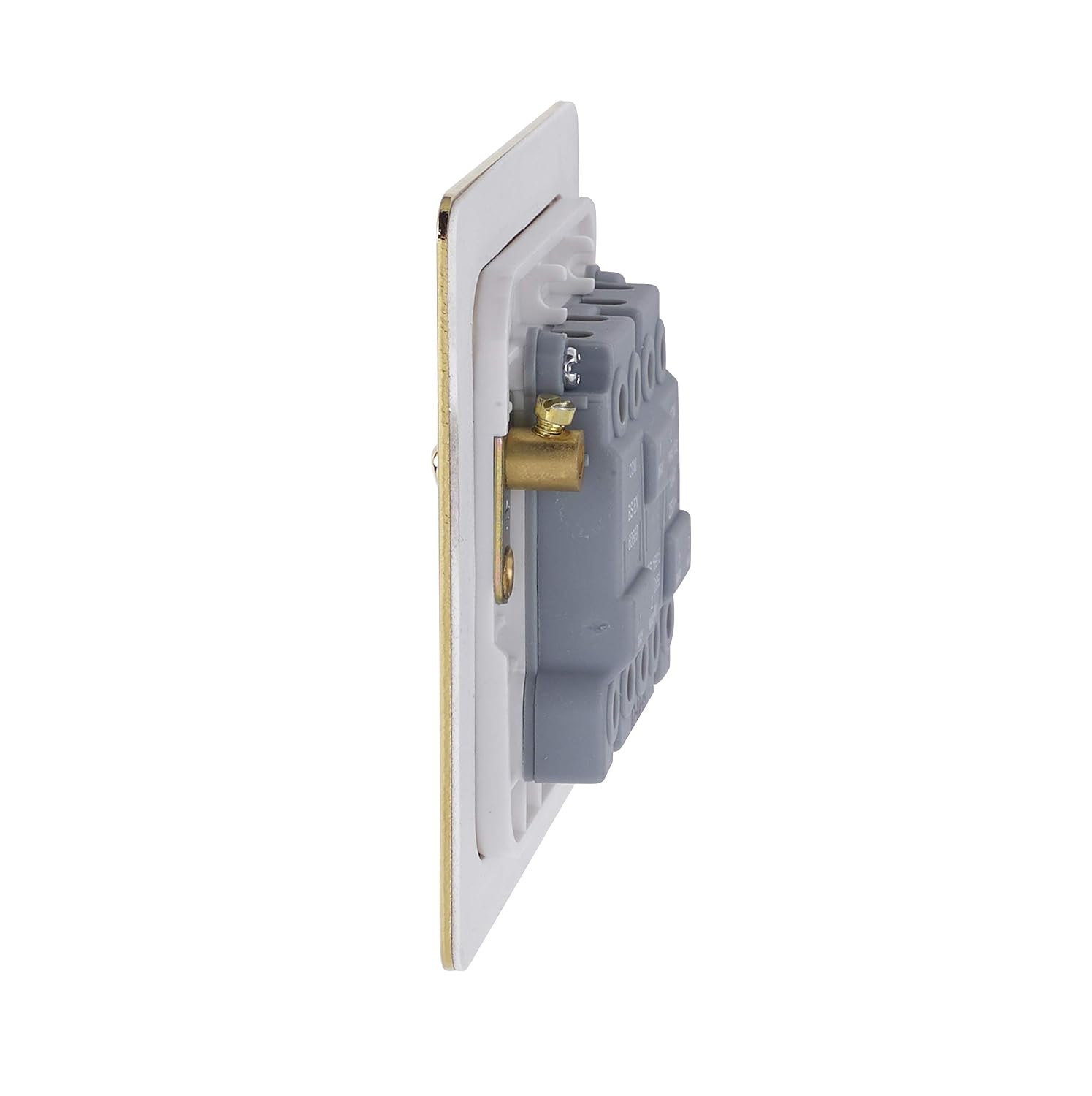 Schneider Electric Ultimate Flat Plate, 3 Gang Rocker 2 Way Light Switch, Single Pole, 16AX, GU1232WPB - Image 4