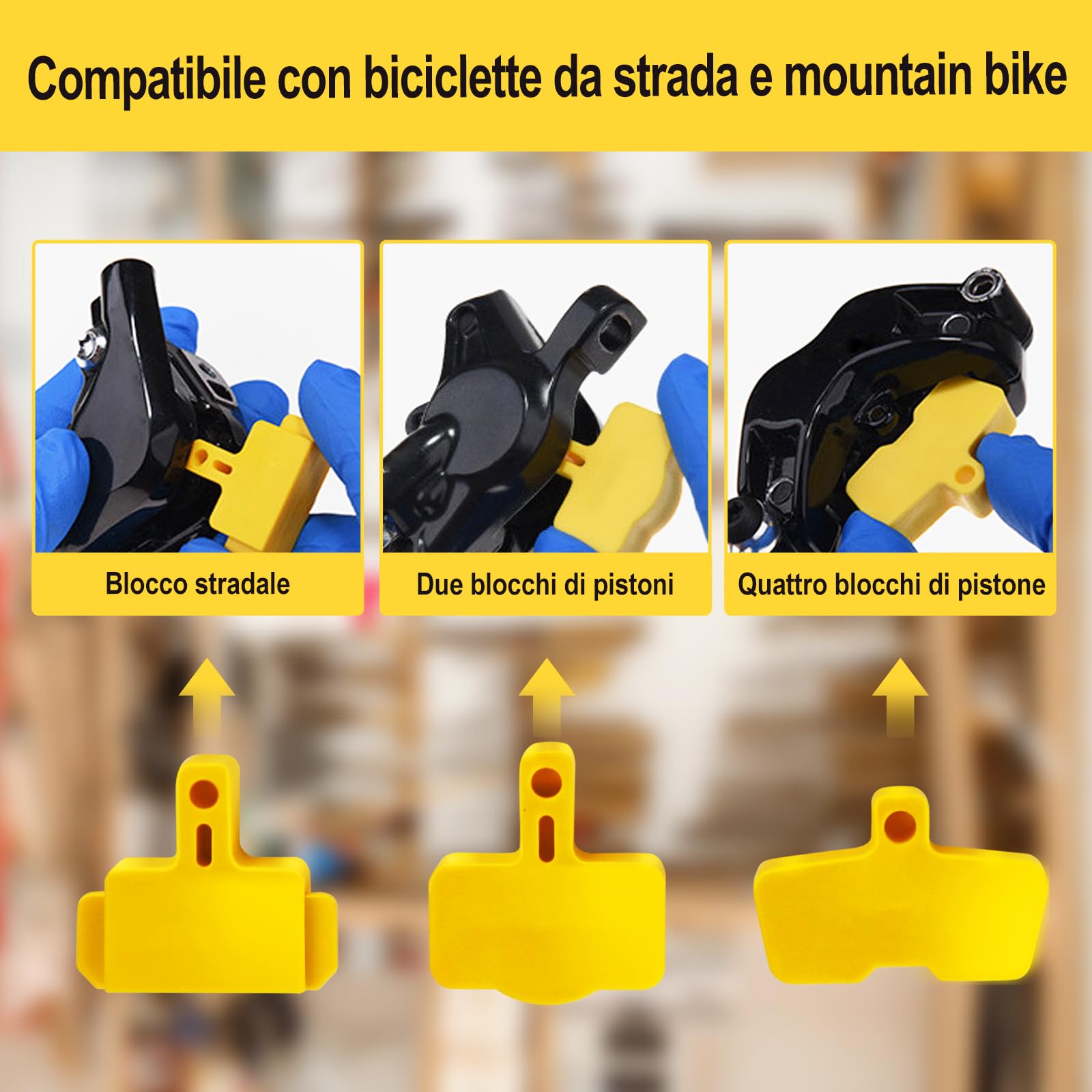 cycletour Kit Spurgo Freni per Shimano, TEKTRO, TRP Freni Idraulici. Include Liquido Freni Minerale per Freni e Istruzioni per l'uso