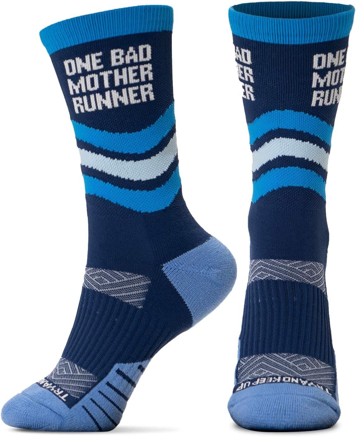 Inspirational Athletic Running Socks | Mid-Calf | Multiple Designs