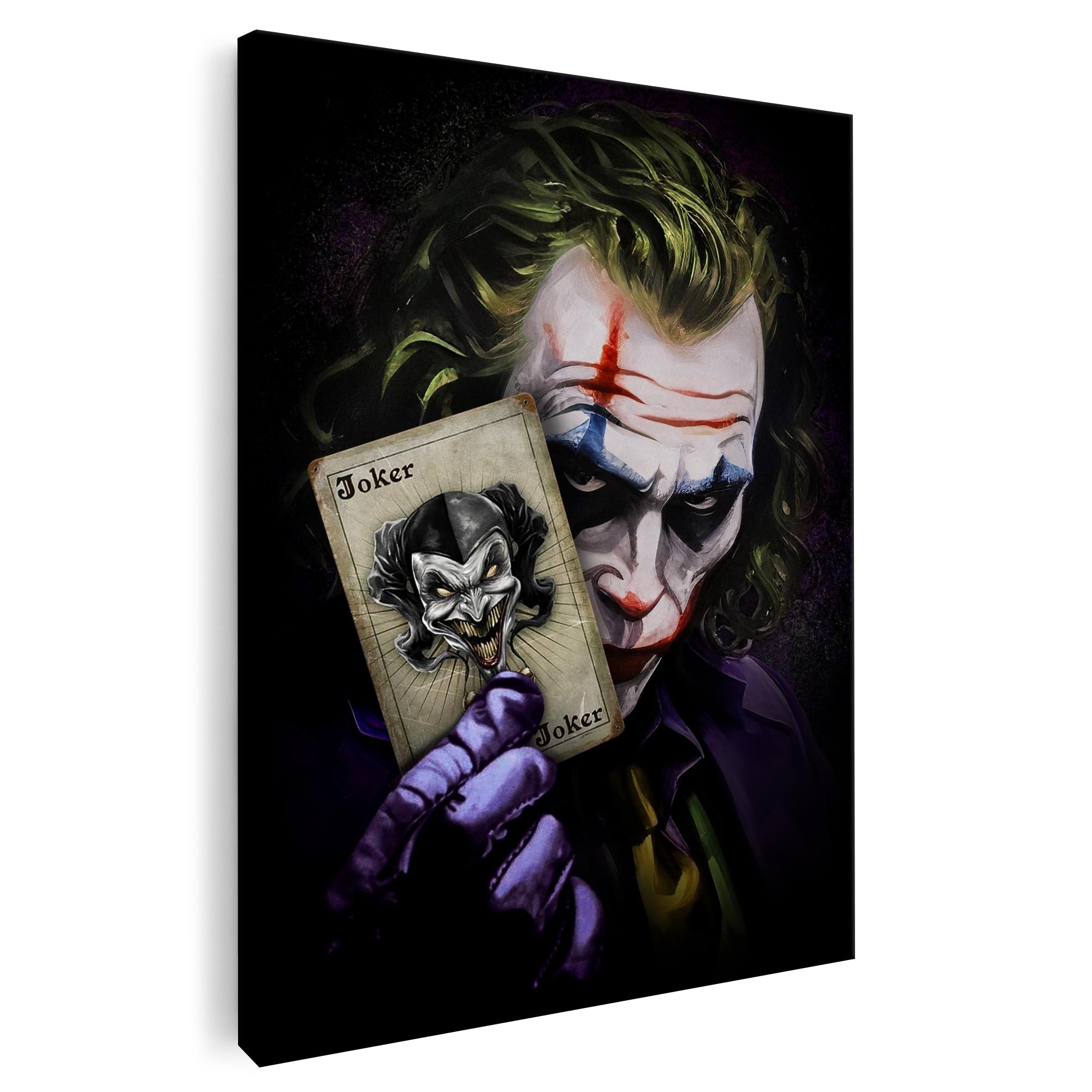 Artmazing | Boxer Graffiti Modern Art Immagine | S-Art | Quadro su tela | Poster da parete moderno | Boxer Street Art | Immagini di design | XXL | Boxer su tela formato verticale