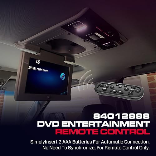 Miniatura 4 de XIMAKA 84012998 Reemplazo de control remoto de entretenimiento DVD para Cadillac EscaladeCadillac SRXXTS 2014-2020 La mayoría de los modelos de