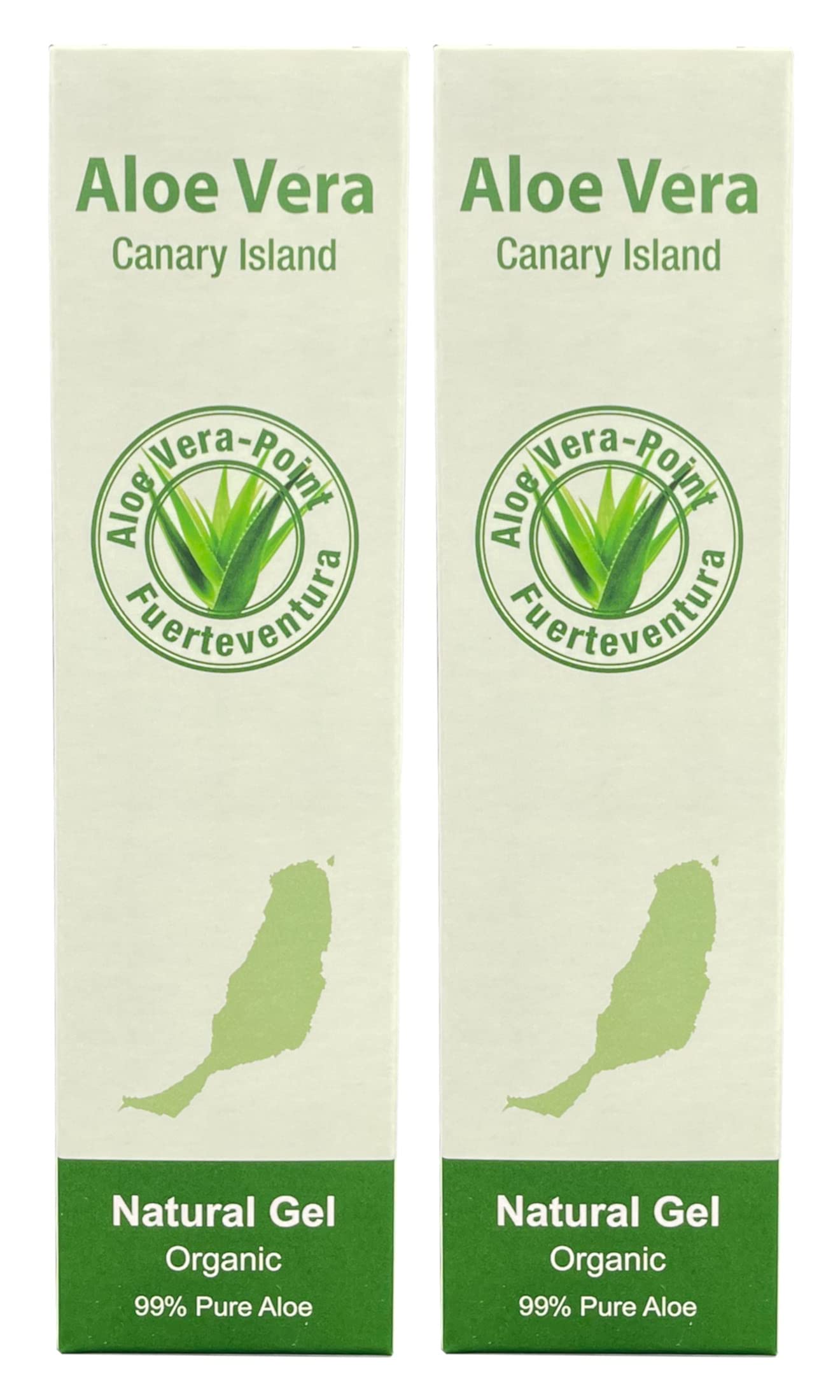 Aloe Vera Point Gel Naturel Bio 99% Aloe Vera 250ml - 2 unités