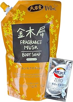 Amazon | ミツエイ 金木犀 FRAGRANCE MUSK BODY SOAP キンモクセイの