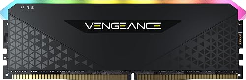 CORSAIR VENGEANCE RGB RS 16GB (1x16GB) DDR4 Up to 3200MHz (PC4-25600) C16 Desktop memory