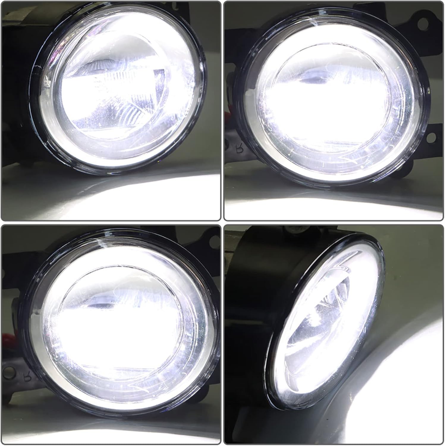 GXYWADY Fog Lights Lamps Bezels Wiring Switch Right and Left Replacement for Maxima 2020 2021