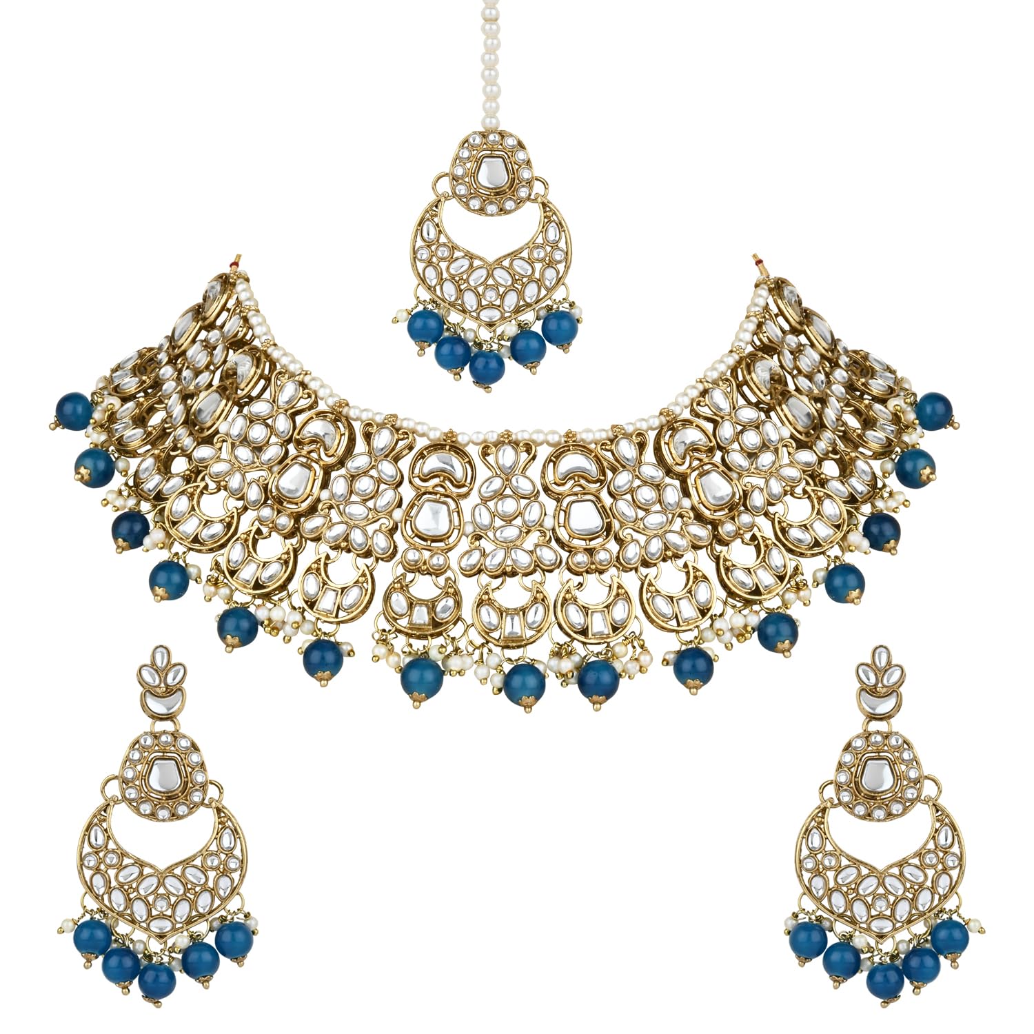 See full amazon price history chart for I Jewels Gold Plated Traditional Foral Choker Necklace Jewellery Earrings Set For Women/Girls (K7272MO) I Jewels Gold Plated Traditional Foral Choker Necklace Jewellery Earrings Set For Women/Girls (K7272MO) (B0CS9KVW7G) Amazon Price History, Amazon Price Tracker