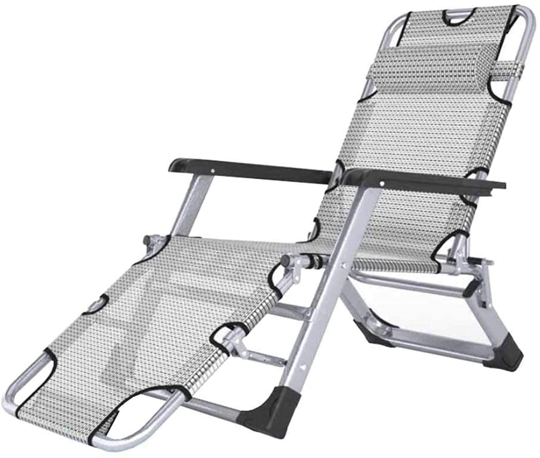 Chaises longues de relaxation pour après-midi piscine et sieste ombragée au jardin