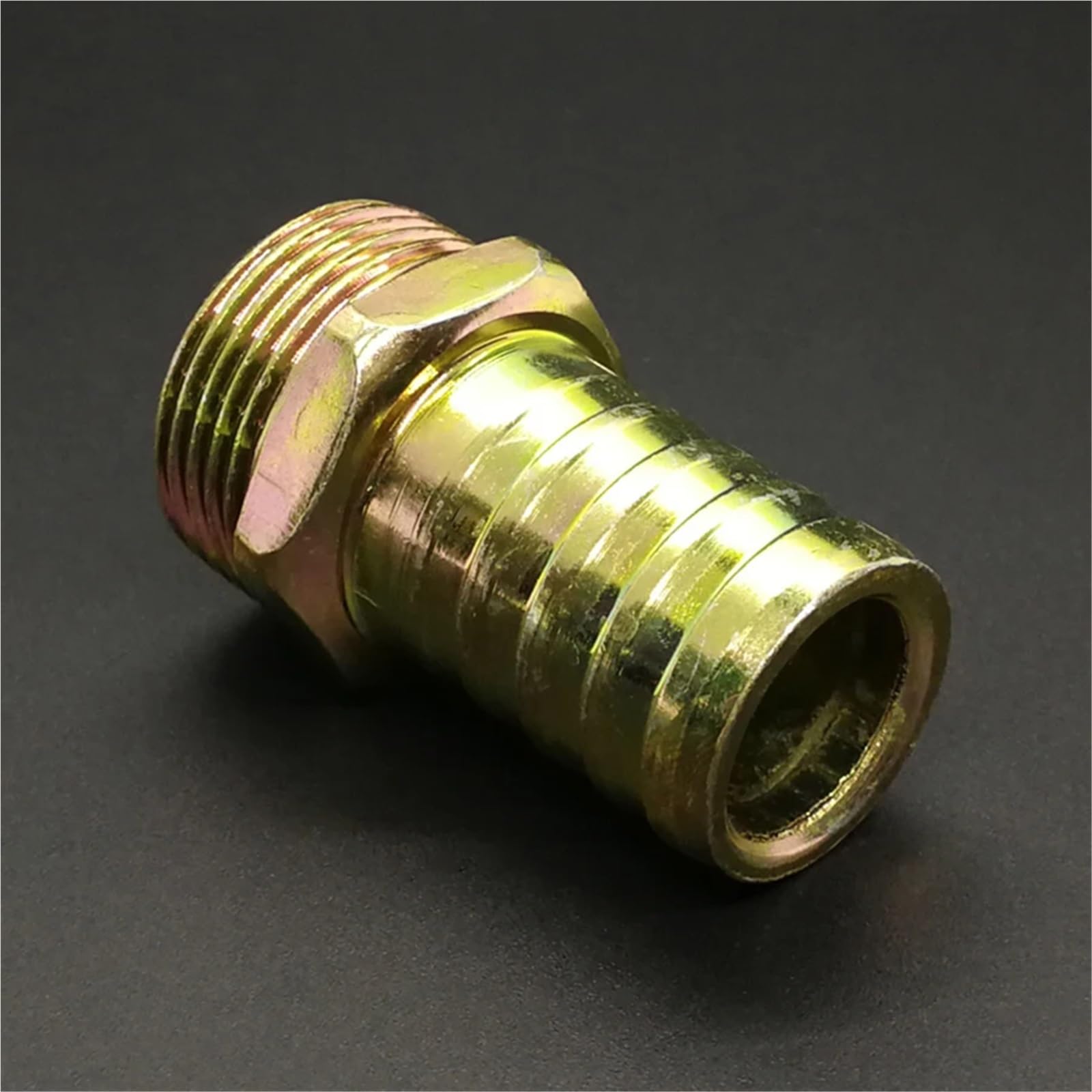 20 stücke Eisen Rohr Fitting 6 8 10mm - 32mm Farbe Beschichtung Schlauch Barb Schwanz 1/8 "1/4 3/8 1/2 3/4 1 BSPT Stecker Joint Koppler Adapter(13mm barb,1/2")