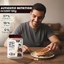 Build My Body Chocolate Peanut Butter Powder Makes 1KG Peanut Butter Spread | 37g Protein | Real Cocoa | Low Fat | Chocolate Peanut Butter Baking & Fitness | 227g x 2Powder | For Smoothies, Baking & Snacking | 410g gallery image