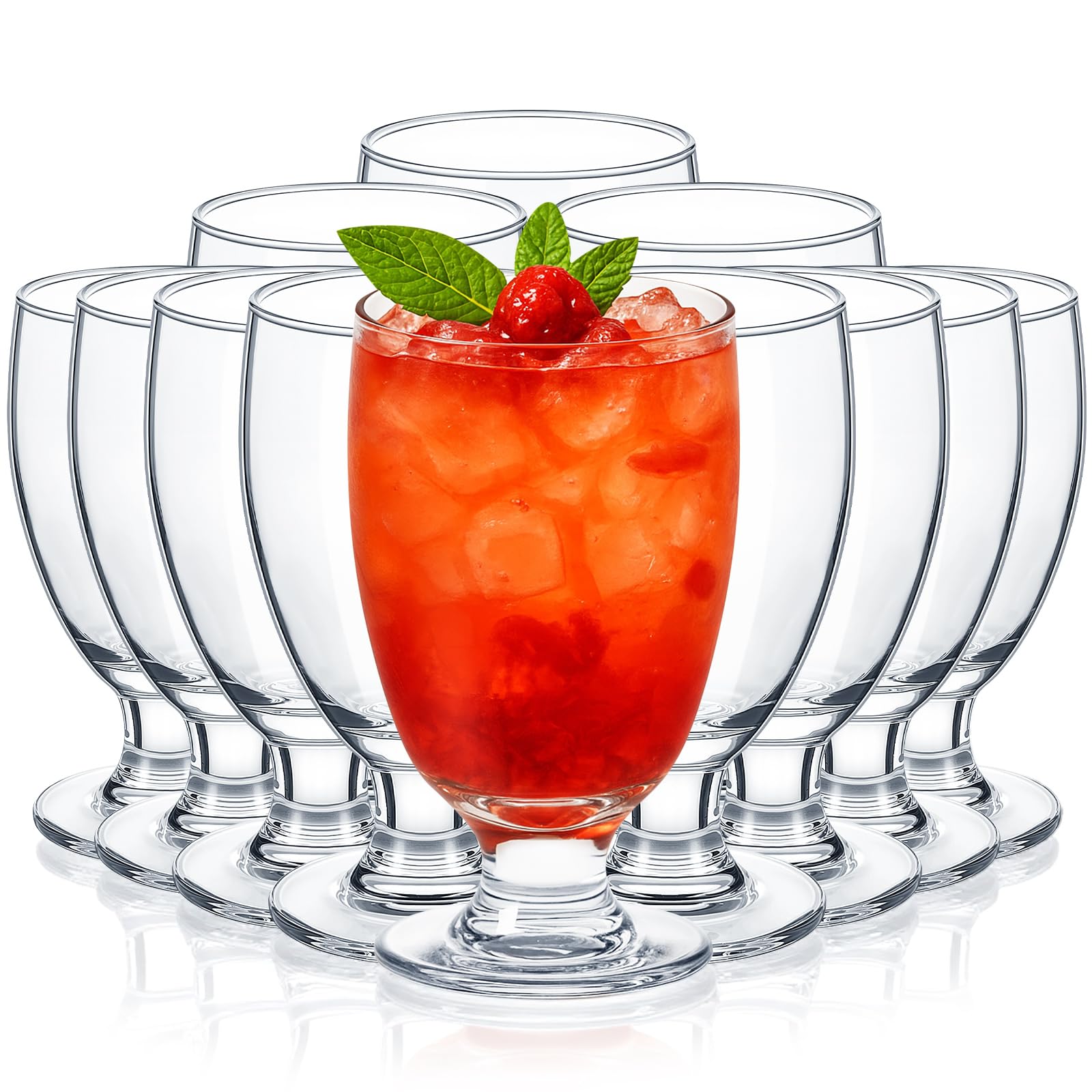 Verres à eau Patelai pour thé glacé et jus de fruits lors de vos repas d'été