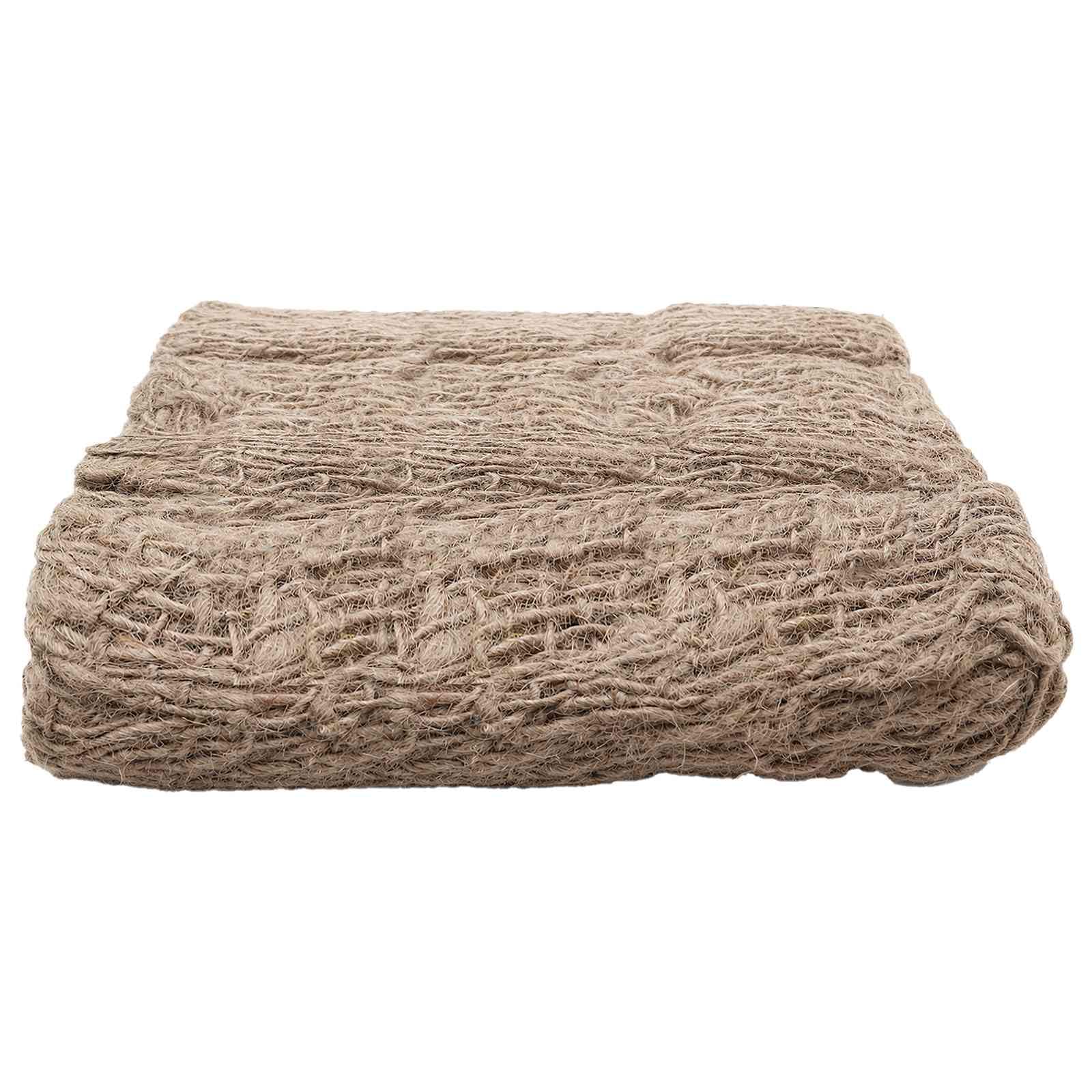vidaXL Jute Ufermatte Natur 1,6 x 10 m